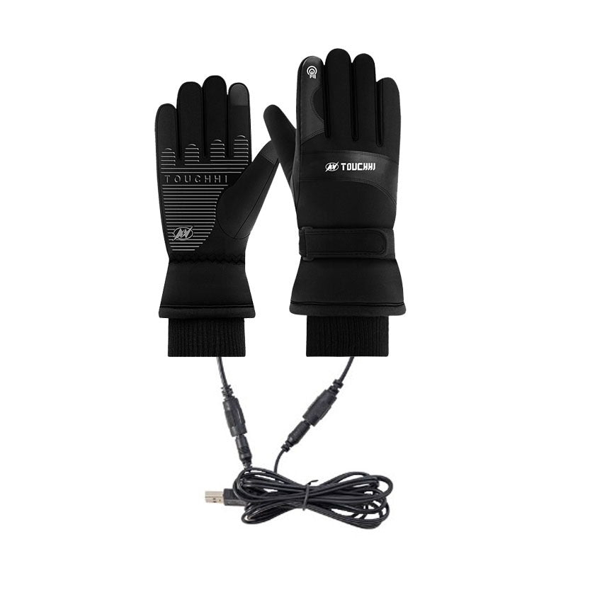 Cold Protection Fleece Thickened Touch Screen Gloves