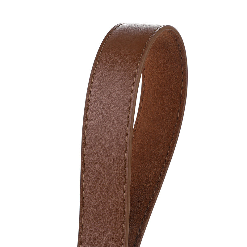 Women's Source Cowhide Genuine Leather Simple Versatile Belts