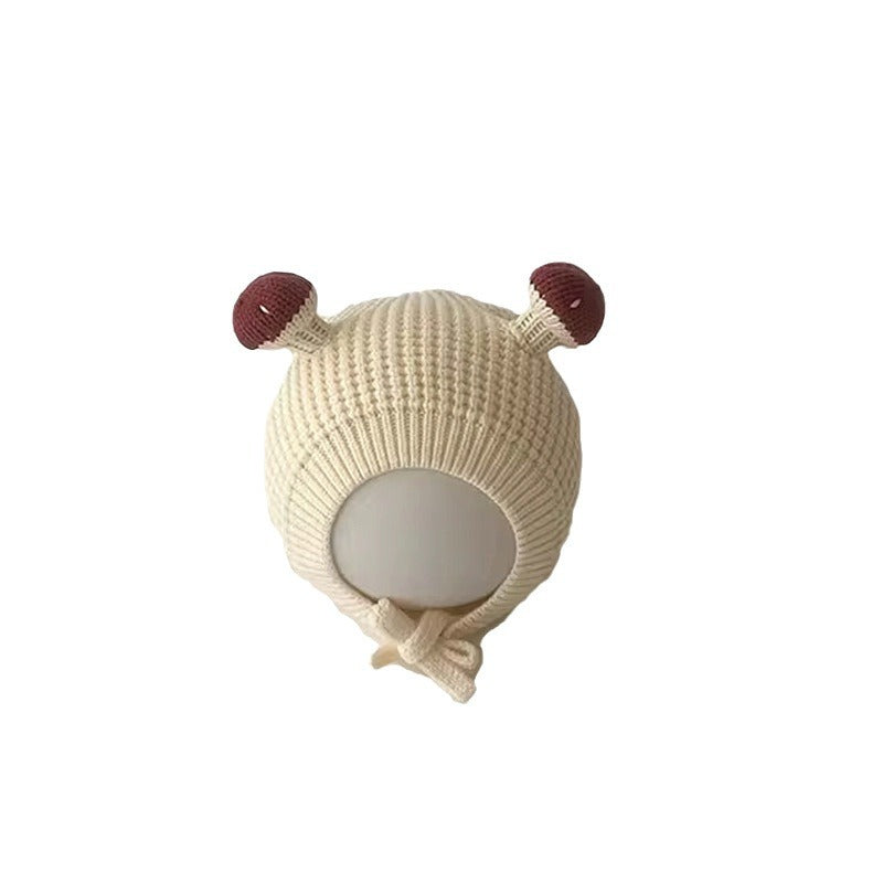 Hat Cute Mushroom Super Handmade Ear Kids' Headwear