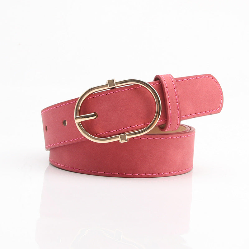 Women's Pin Buckle Soft Comfortable Jeans Clothing Belts