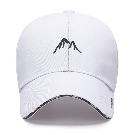 Women's Embroidered Mountain Sunshade Baseball Fashion Sandwich Hats & Caps