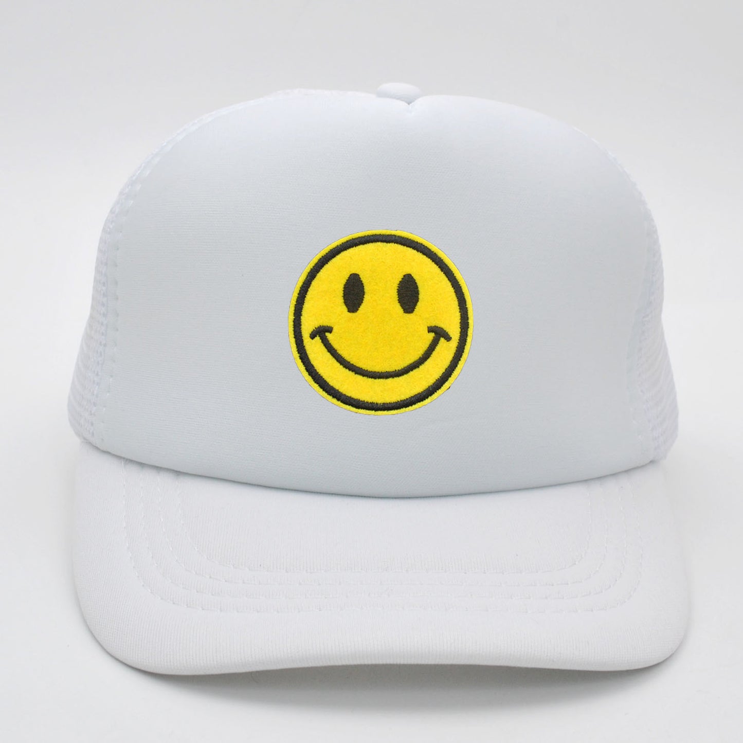 Children's Smiley Face Mesh Fashion Baseball Outdoor Kids' Headwear