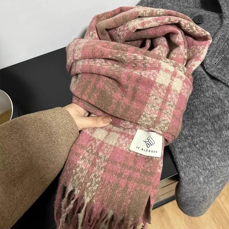 Women's Cashmere Winter High-grade Warm Thickened Cold Scarfs