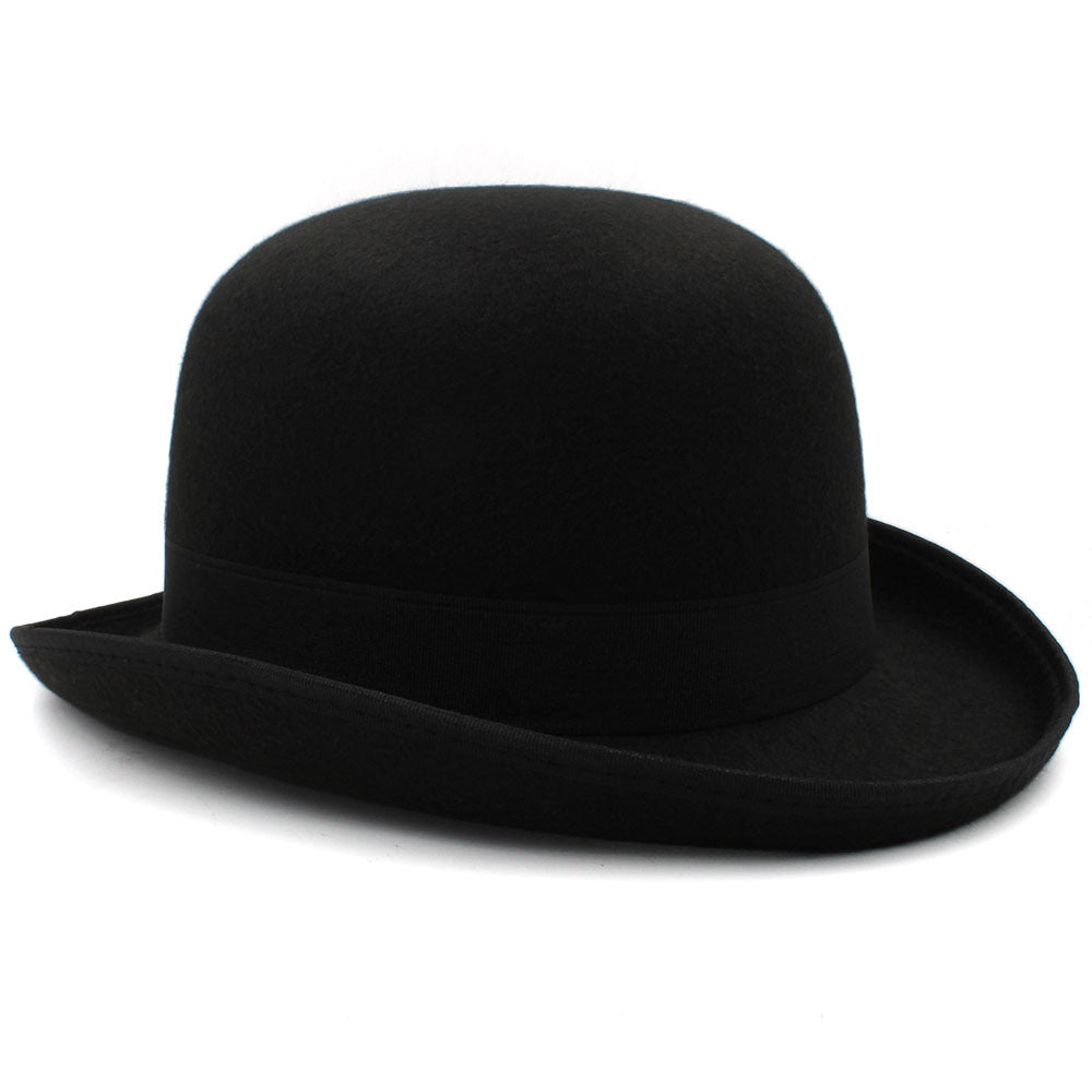 Women's & Men's Brim Woolen British Hip Hop Fedora Hats & Caps