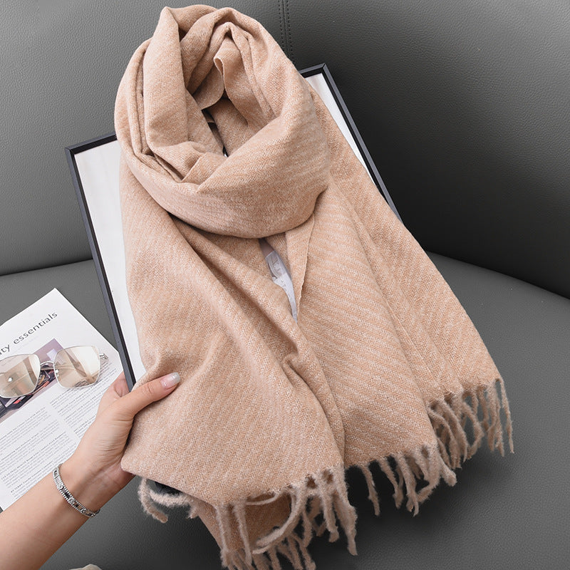 Women's Intellectual Elegant High-grade Twill Fashion Trendy Scarfs