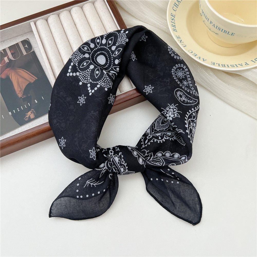 Women's Towel Fresh Breathable Soft Literary Decoration Scarfs