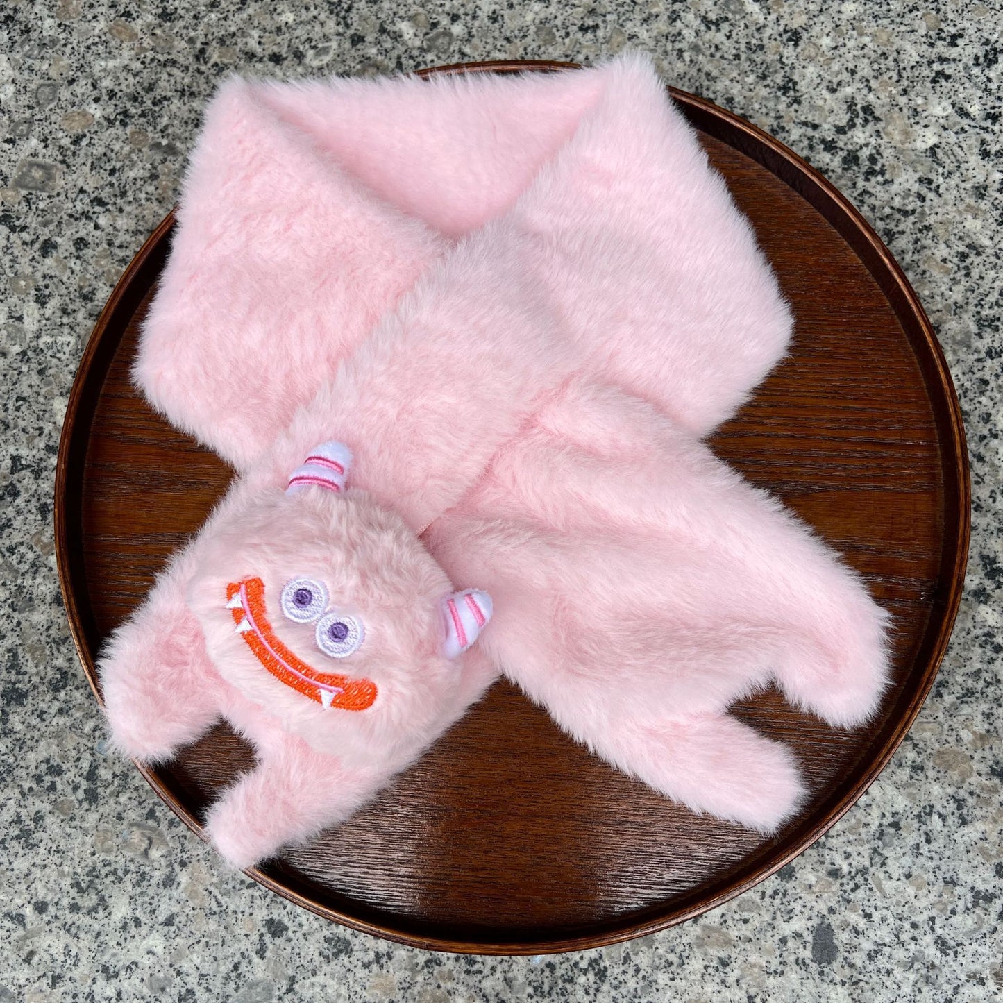 High Quality Plush Winter Imitation Rabbit Scarfs