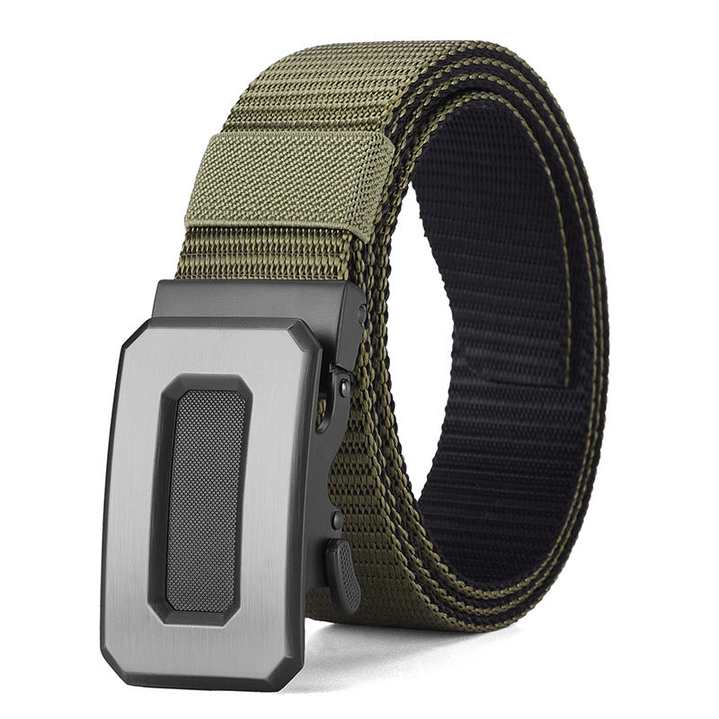 Men's Available Tactical Tank Pattern Imitation Nylon Classic Belts