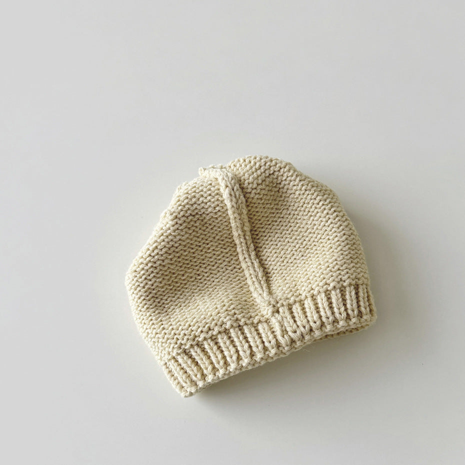 Hat Cute Horn Thermal Head Cover Kids' Headwear