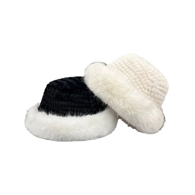 Women's Extra Thick Warm Fisherman Hat Big Hats & Caps