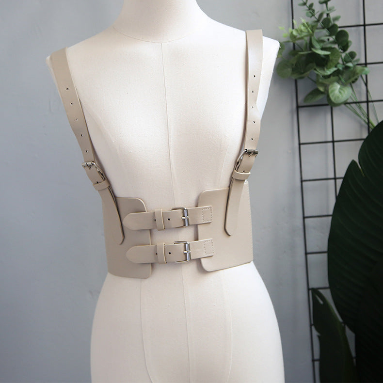 Women's Shot Fashion Waist Seal Punk Wide Belts