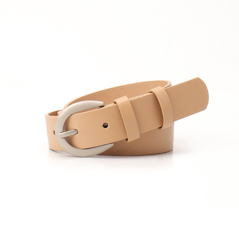 Women's Simple Style Trendy Fashion High Sense Belts