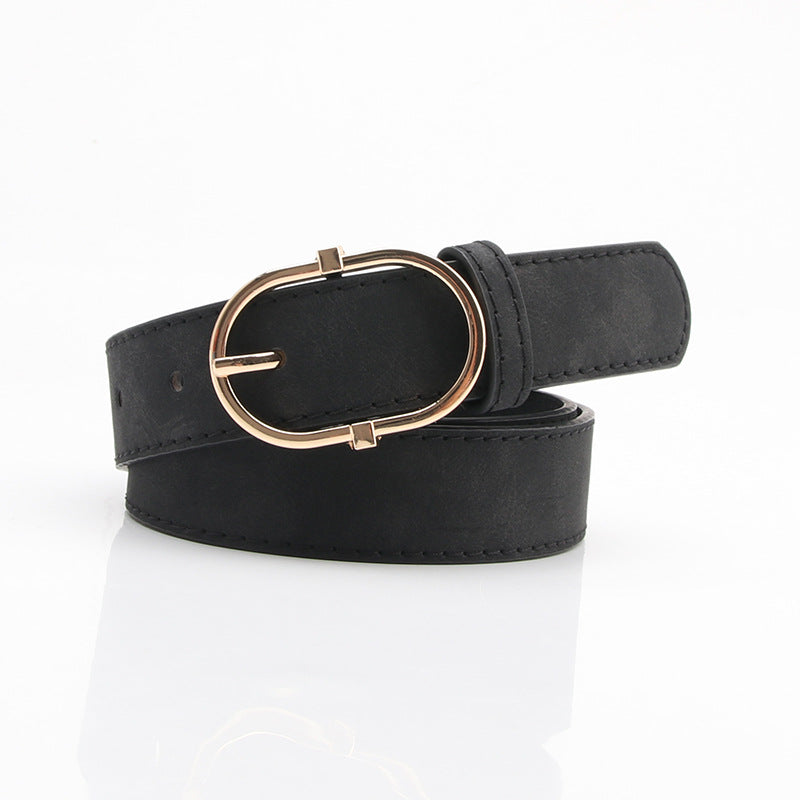 Women's Pin Buckle Soft Comfortable Jeans Clothing Belts