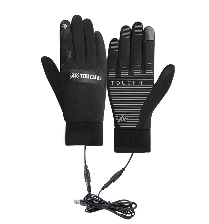 Cold Protection Fleece Thickened Touch Screen Gloves