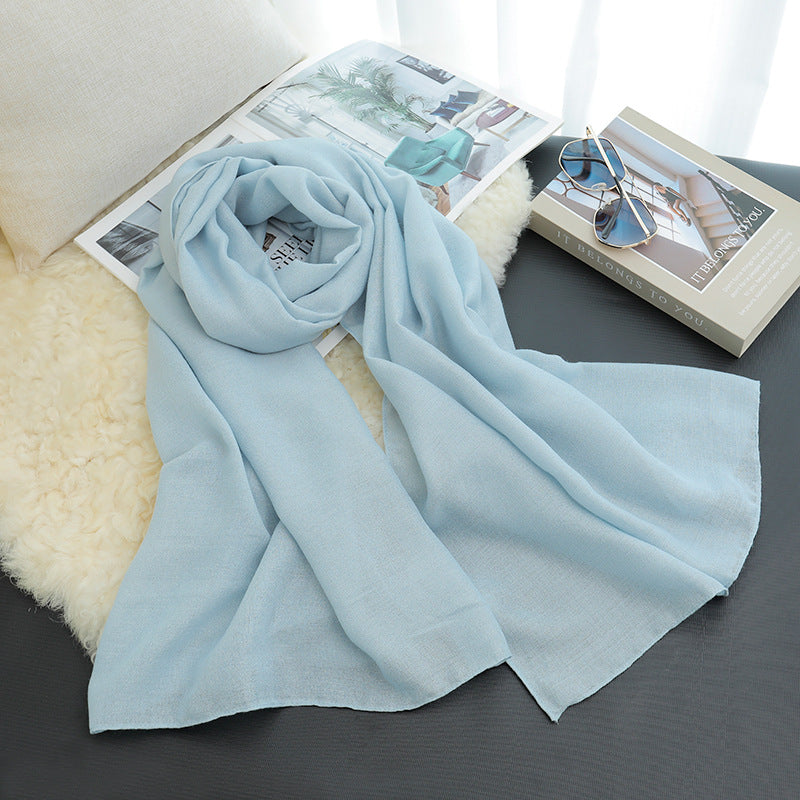 Women's Cotton Linen Square High-grade Artistic Versatile Scarfs