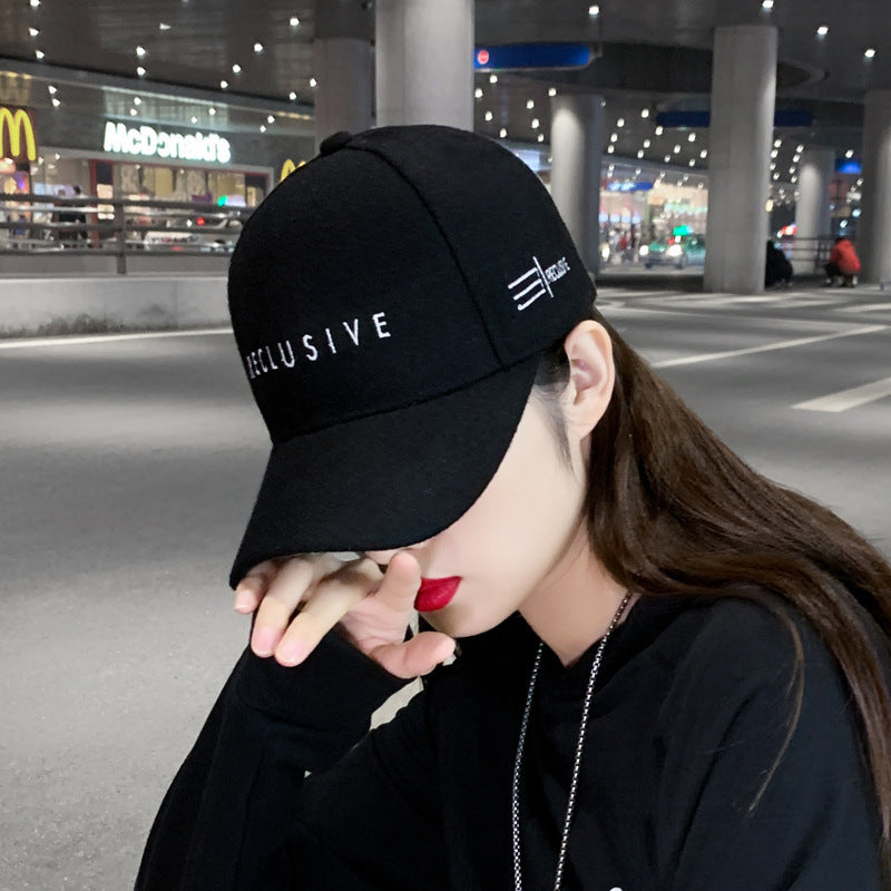 Women's Baseball Fashionable Sun Hat Korean Peaked Hats & Caps