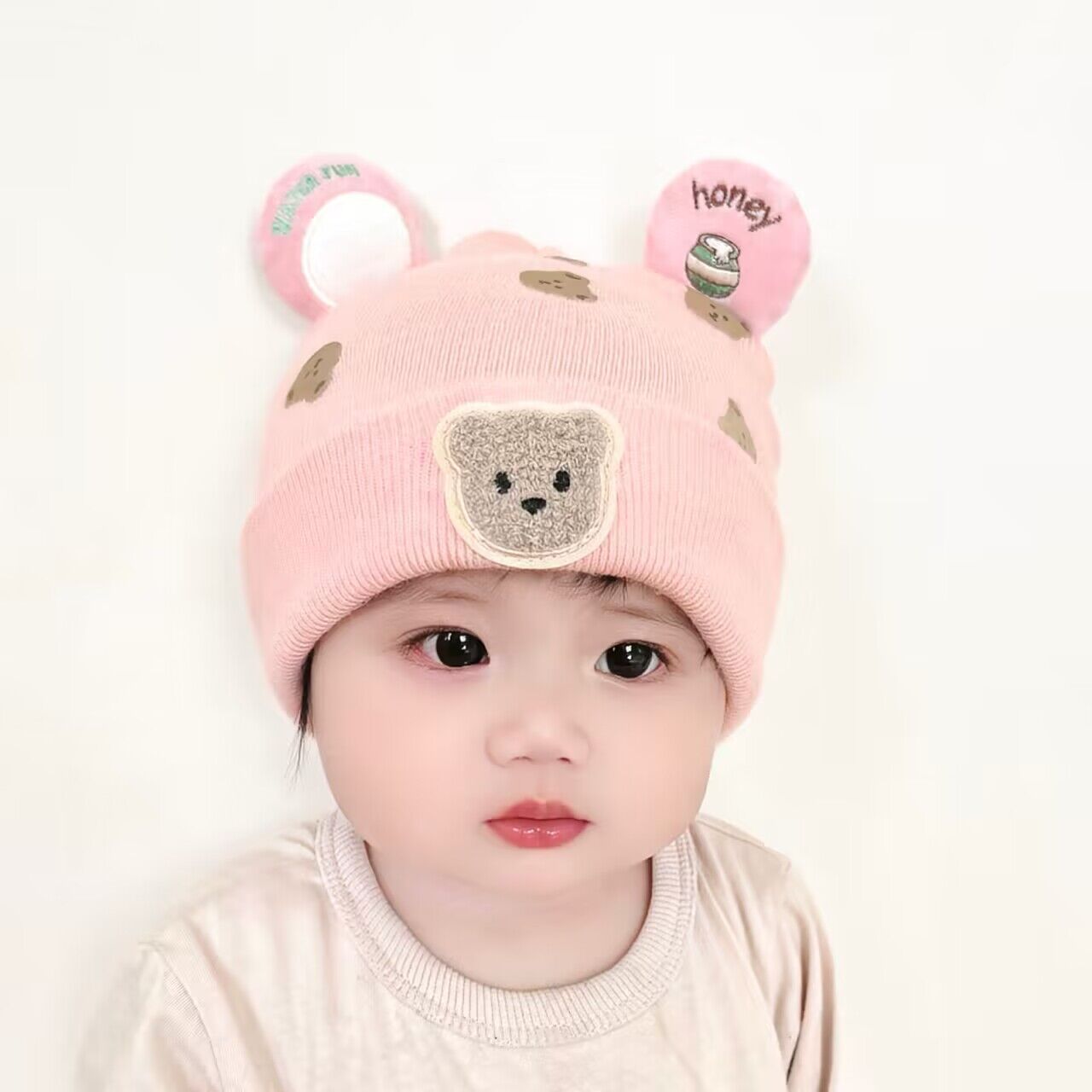 Hat Woolen Korean Style Toddler Knitted Kids' Headwear