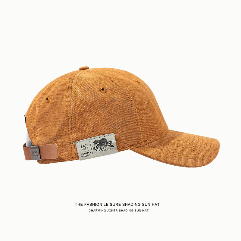 Women's Side Patch Fashion Peaked Make Your Hats & Caps