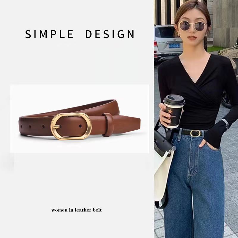 Women's Jeans Design Sense Niche Fine Fashion Belts