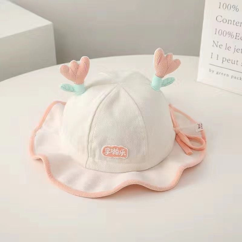 Hat Cute Drawstring Bucket Adjustable Fashion Kids' Headwear