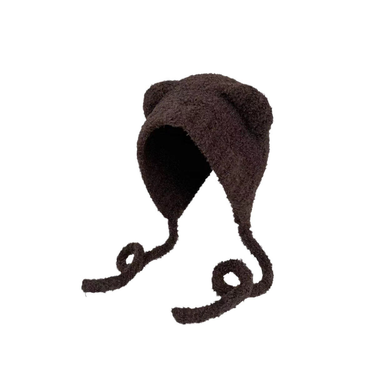 Women's Cute Winter Face Little Wild Warm Earflaps Big Hats & Caps