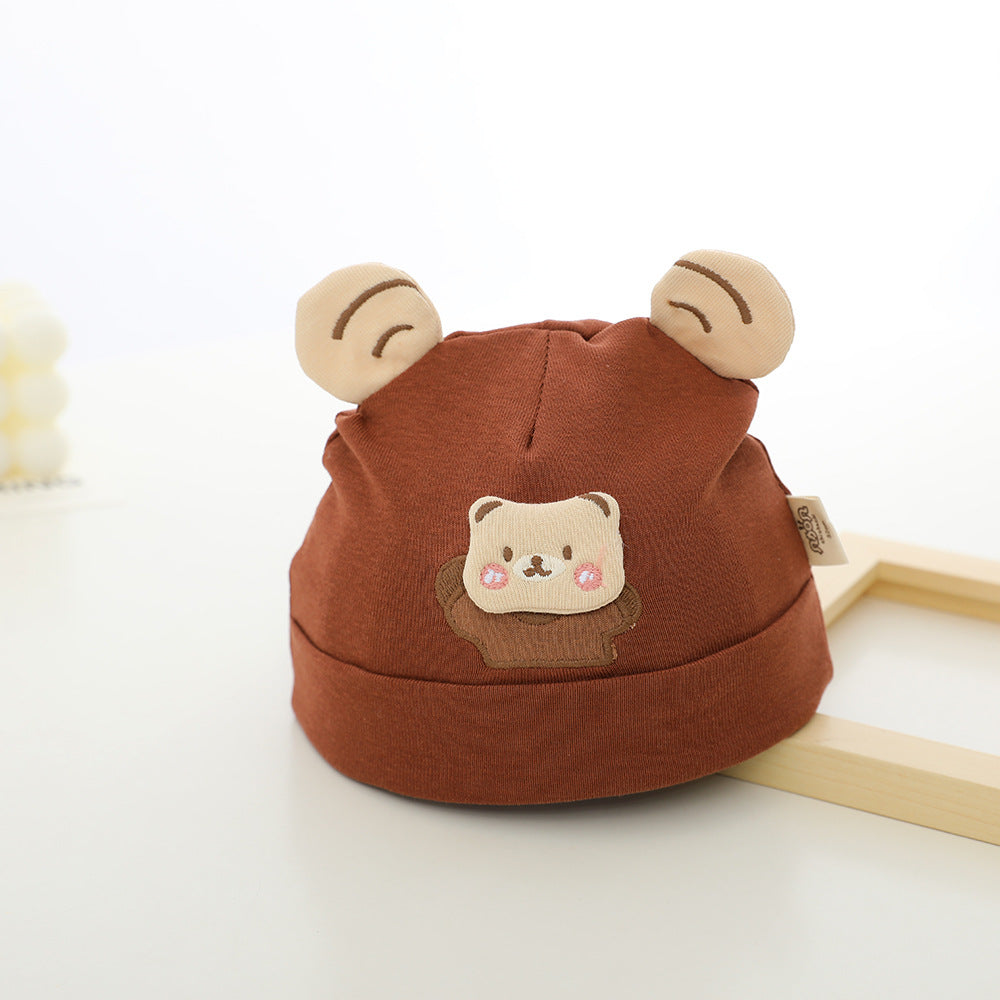 Children's Sleep Hat Good Brother Bear Beanie Kids' Headwear