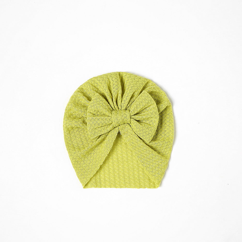 Hat Infant Indian Beanie Bowknot Care Kids' Headwear