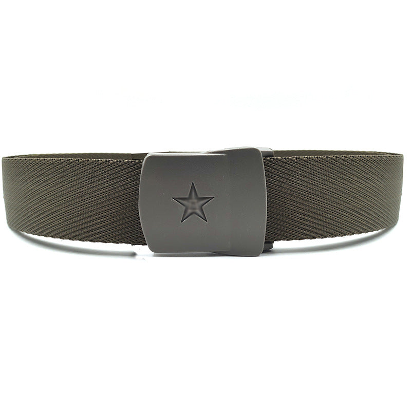 Women's & Men's Woven Outer Military Training Canvas Tactical Belts