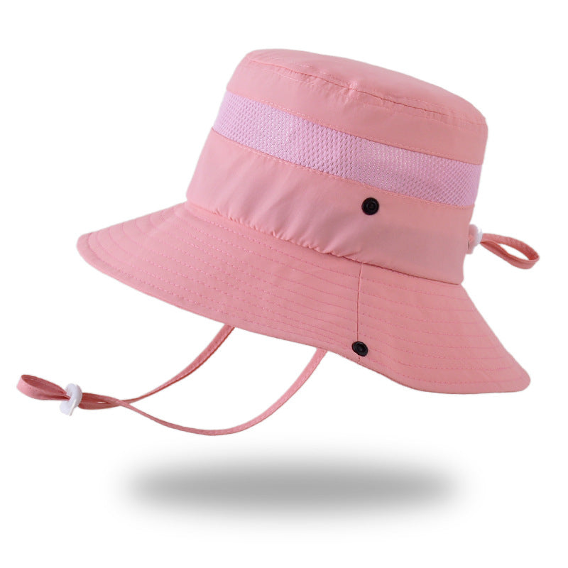 Children's Summer Sun Hat Boys Bucket Outdoor Kids' Headwear