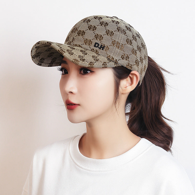 Women's Tie High Horse Tail Baseball Fashion Hats & Caps