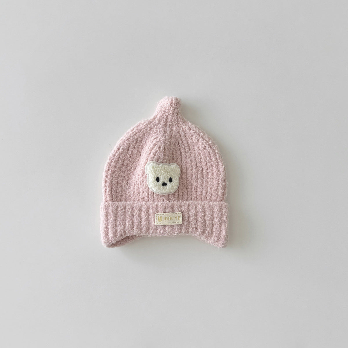 Hat Warm Earflaps Thickened Plush Bonnet Kids' Headwear