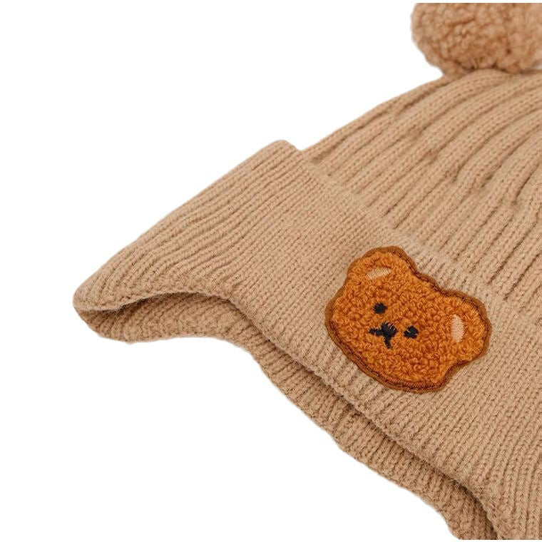 Hat Woolen Boys Thickened Keep Warm Kids' Headwear