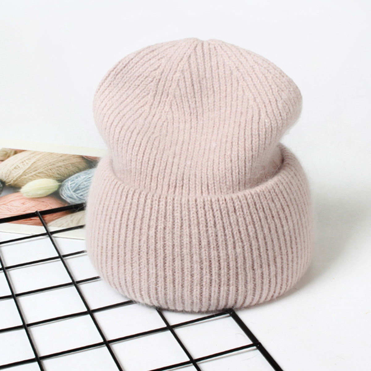 Women's Lined Padded Warm Keeping Woolen Korean Fashion Daily Hats & Caps