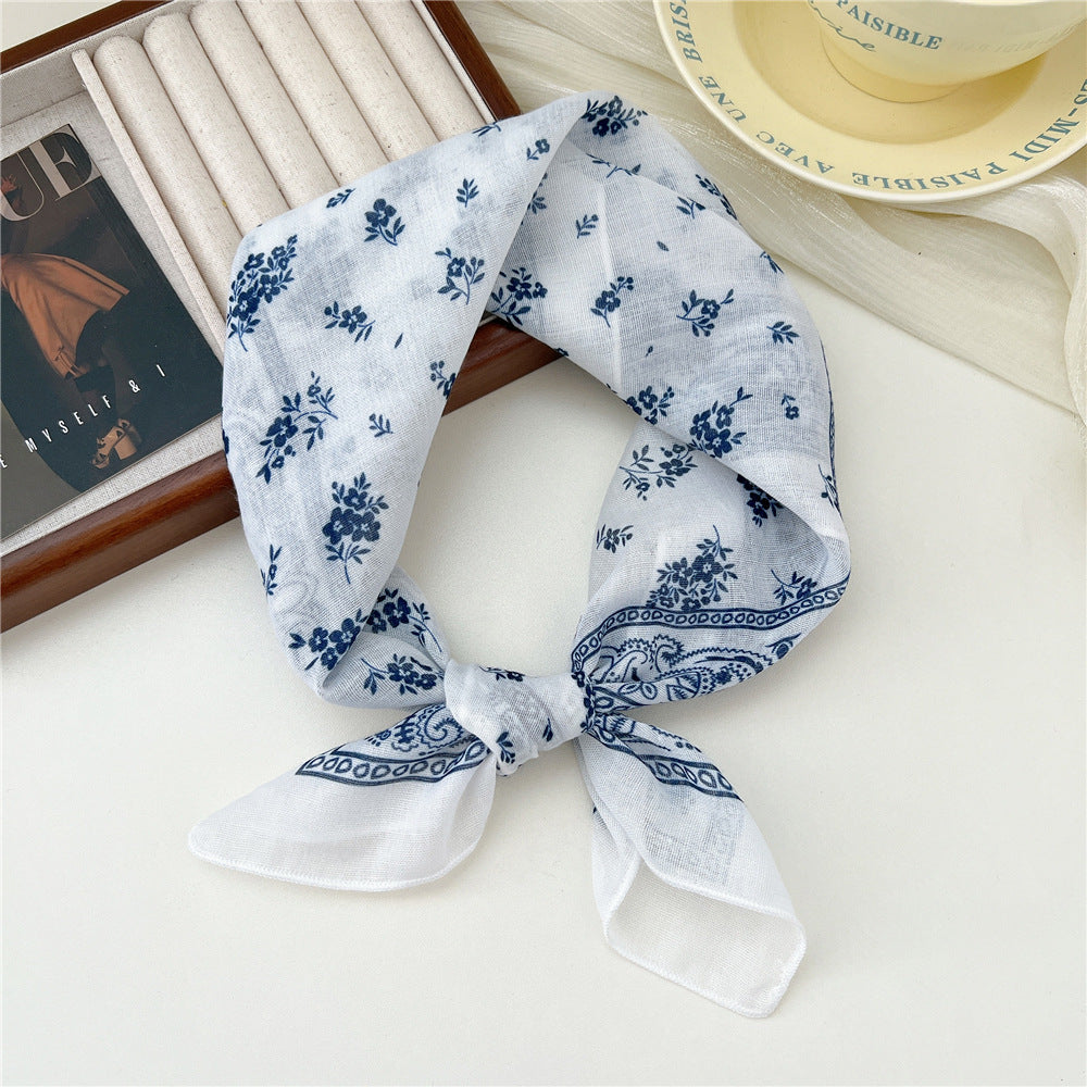 Women's Towel Fresh Breathable Soft Literary Decoration Scarfs