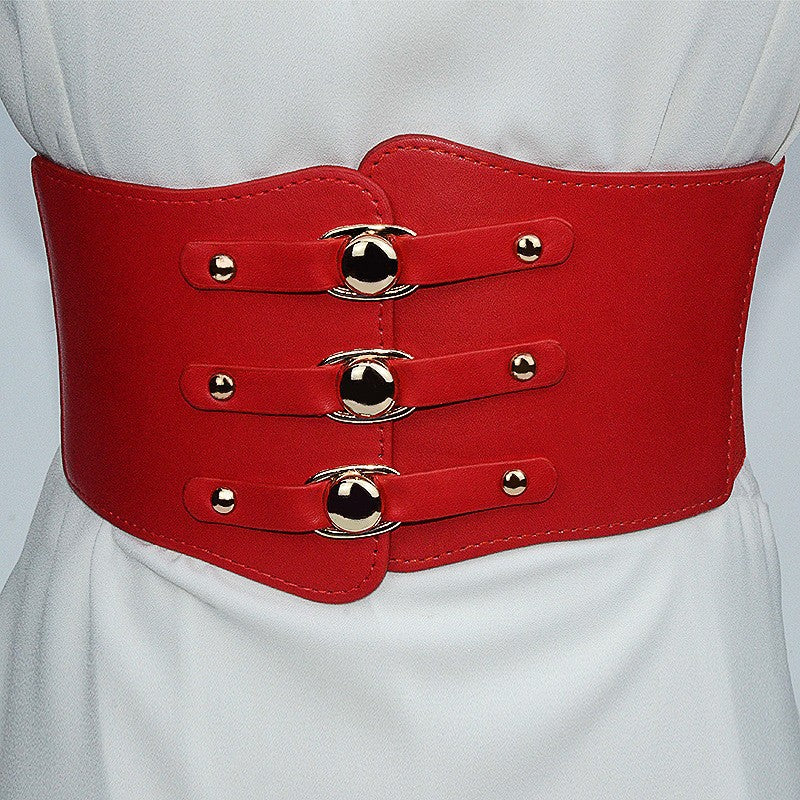 Women's Waisted Waist Seal Simple Decoration Match Belts