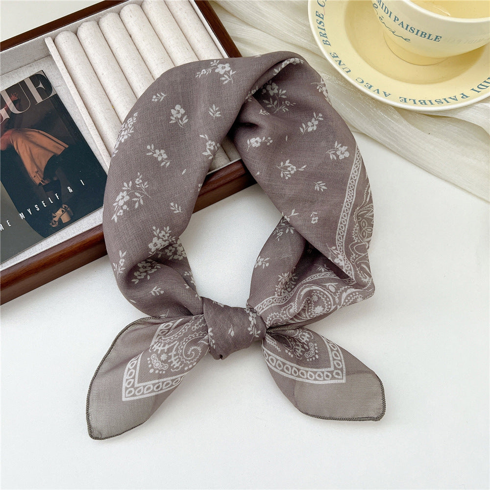 Women's Towel Fresh Breathable Soft Literary Decoration Scarfs