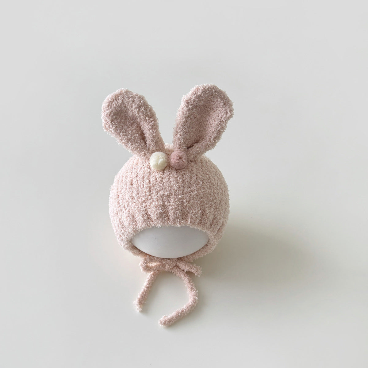 Hat Plush Bonnet Winter Rabbit Ears Cute Kids' Headwear