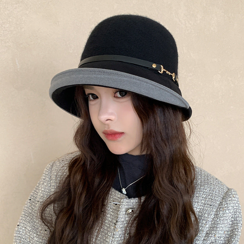 Women's Style Fashion Fisherman Hat Temperament Wild Warm Hats & Caps