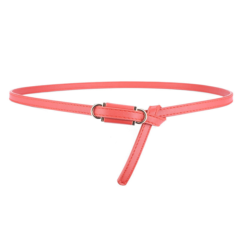 Women's Springtide Flow Personalized Thin Outer Wear Belts