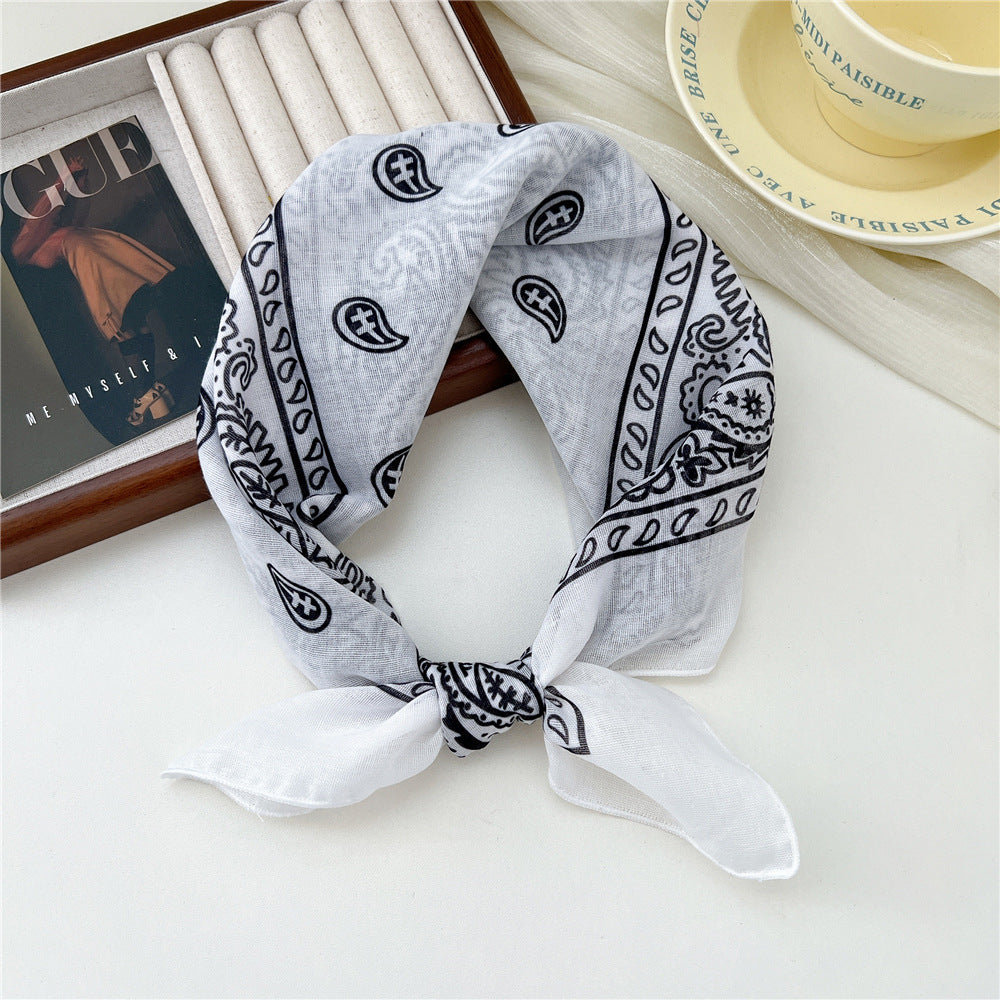 Women's Towel Fresh Breathable Soft Literary Decoration Scarfs