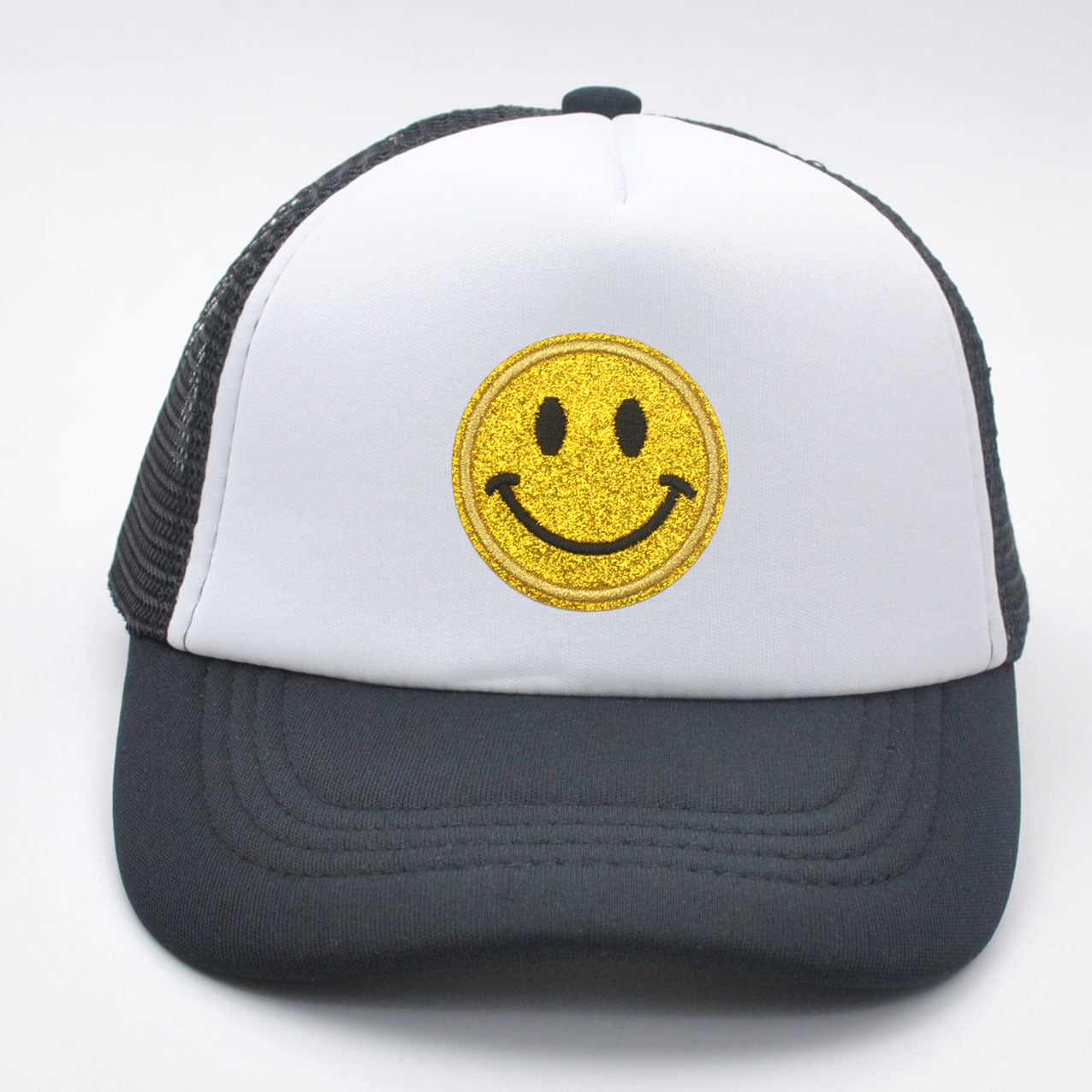 Children's Smiley Face Mesh Fashion Baseball Outdoor Kids' Headwear