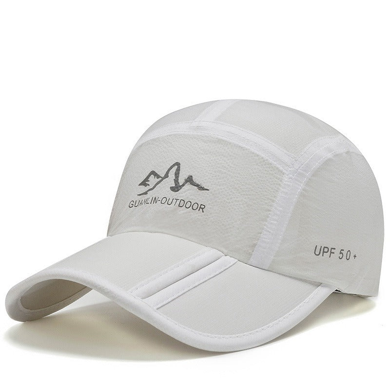 Women's & Men's Summer Thin Peaked Sea Fishing Foldable Hats & Caps