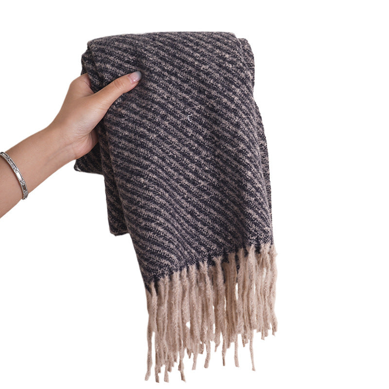 Women's Intellectual Elegant High-grade Twill Fashion Trendy Scarfs